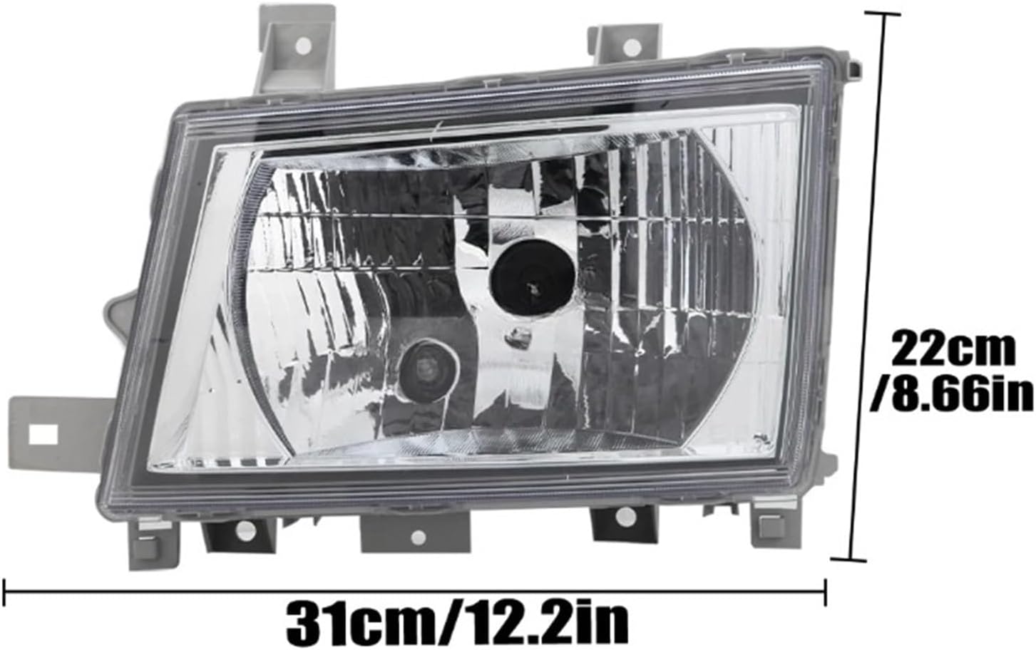 Car Fog Light With A Light Bulb, Compatible With Mitsubishi Canter FUSO FE FG 2012-2018, Turn Signal & Headlight Indicator Assembly,Car Accessories(Right side)