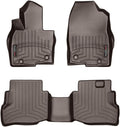 WeatherTech Custom Fit FloorLiners for Mazda CX-9, CX-9, CX-9-1st & 2nd Row (47972-1-2), Cocoa