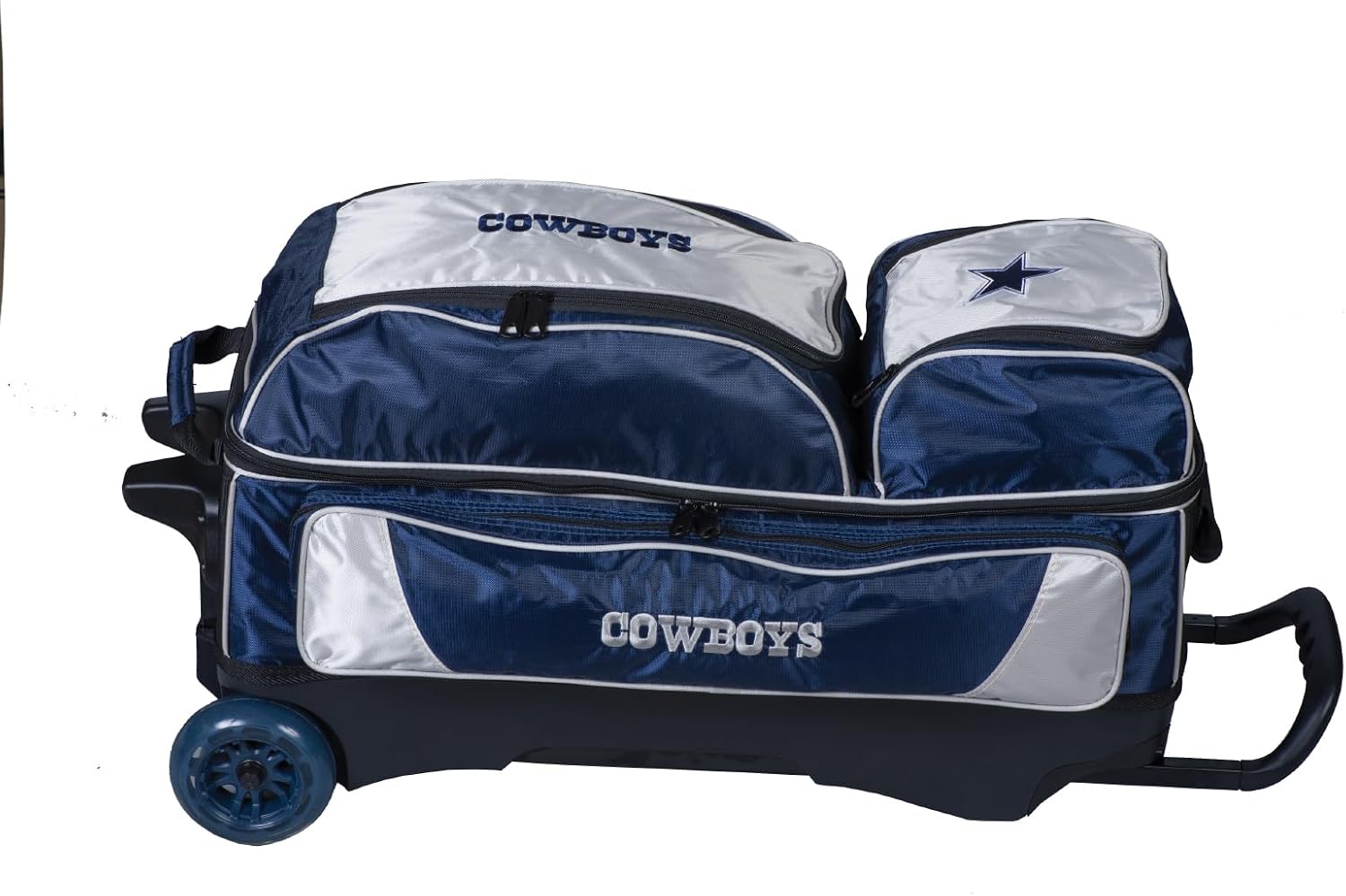 Strikeforce Bowling NFL Bowling Roller Bag with Ball, Shoe and Accessory Pockets