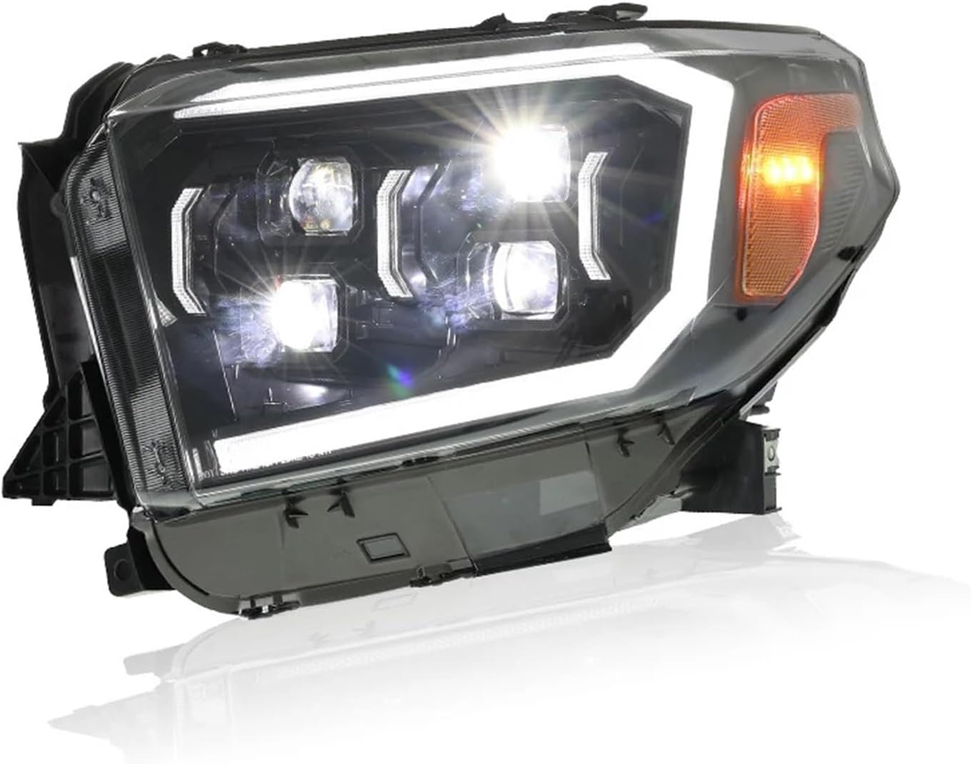 Lamp Car Head Light LED Headlight Compatible With Toyota Tundra 2014 2015 2016 2017 2018 2019 2020