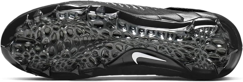 Nike Men's Alpha Menace Pro 2 D Football Cleats - Black/White,7M US
