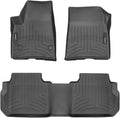 WeatherTech Custom Fit FloorLiners for Chevrolet Blazer, Acadia, Acadia - 1st & 2nd Row (441080-1-2), Black