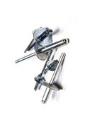 New Versatile Pack of (1000) (4-4LF) POP Blind Rivets - Large Flange Steel - 1/8 (.188-.250 Grip) Multi-Purpose Comprehensive Hardware Fastener Assortment Kit TRINNM03529