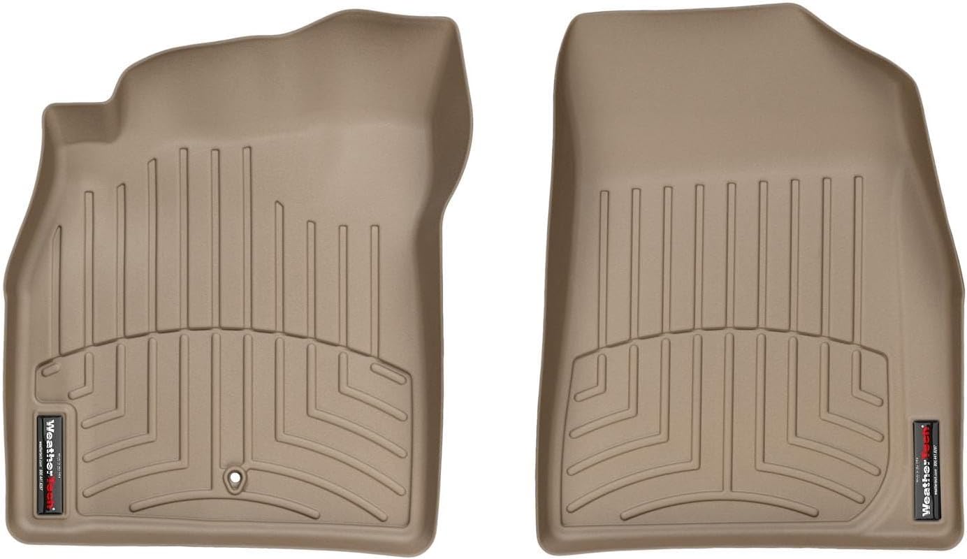 WeatherTech Custom Fit FloorLiners for Chevrolet HHR - 1st Row (451451), Tan