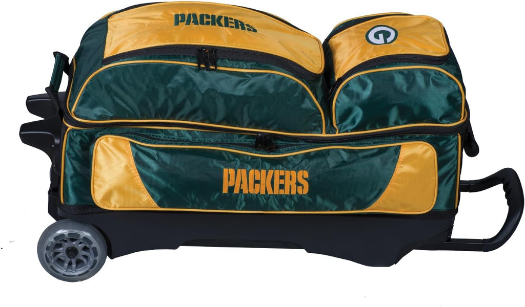 Strikeforce Bowling NFL Bowling Roller Bag with Ball, Shoe and Accessory Pockets