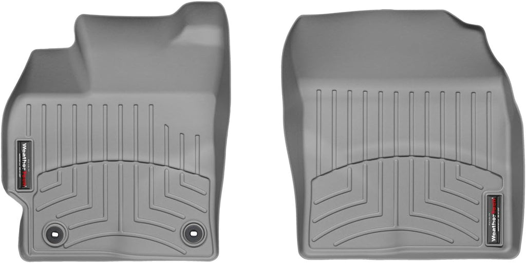 WeatherTech Custom Fit FloorLiners for Toyota Prius, Prius V, 1st Row (464271), Grey
