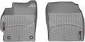 WeatherTech Custom Fit FloorLiners for Toyota Prius, Prius V, 1st Row (464271), Grey