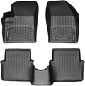 WeatherTech Custom Fit FloorLiners for Dodge Avenger, 200, 1st & 2nd Row (444031-443762), Black