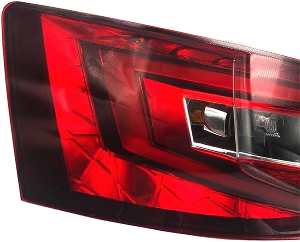 Compatible with Skoda Superb 2016 2017 2018 2019 Car Rear Tail Light Signal Lamp Tail Lamp Housing Brake Stop Indicator Lamp Car Accessories(Outer Right)