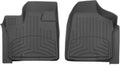 WeatherTech FloorLiner HP Custom Fit Floor Mats for Chrysler Town & Country Van, Grand Caravan - 1st Row (444211IM), Black
