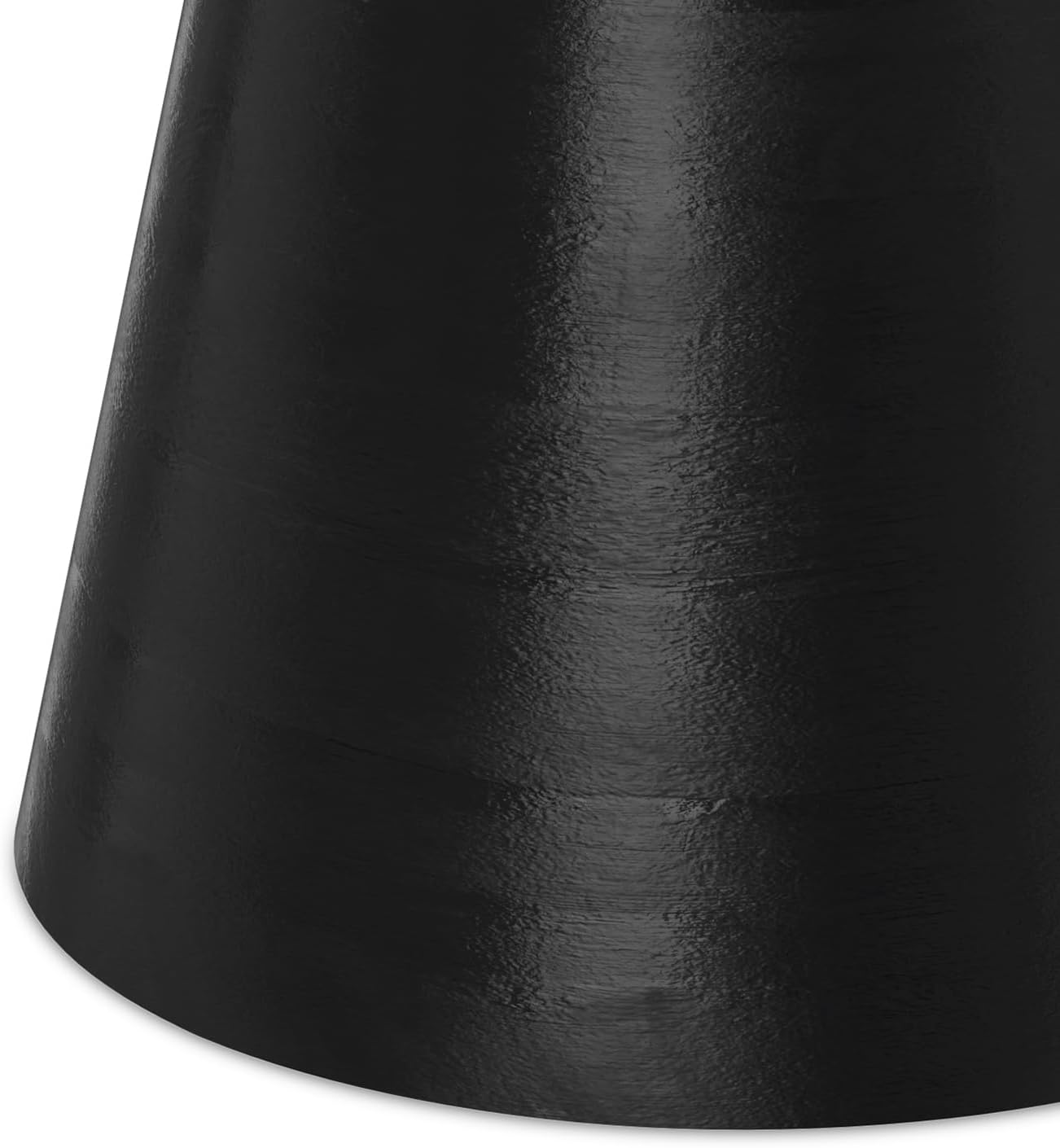 SIMPLIHOME Robbie Accent Table - 16 inch Wide Solid Mango Wood End Table in Black, Boho Contemporary Rustic Side Table for Living Room or Bedroom with Multipurpose Function, Assembled