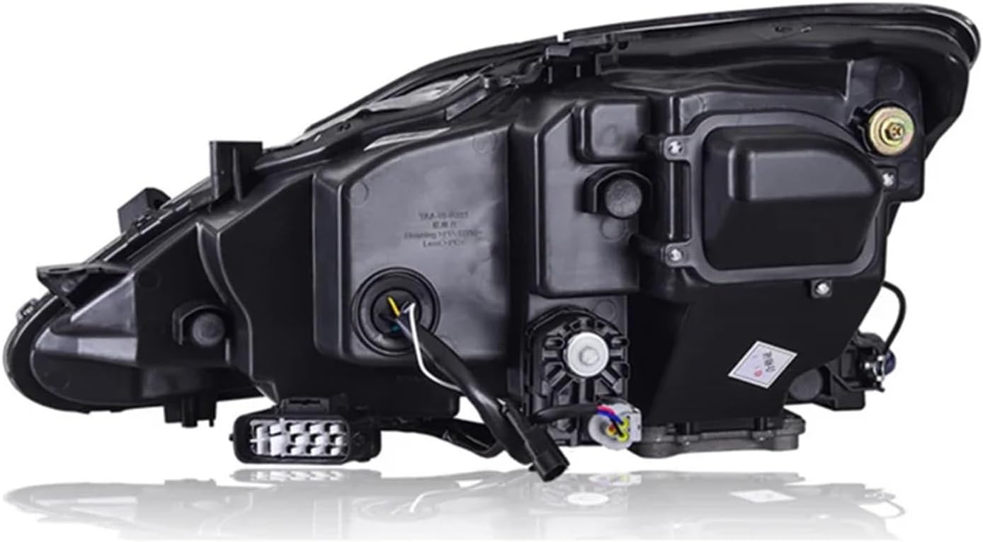 VIDI Car Lights LED Headlights,Compatible With Lexus IS IS250 IS250C IS350 IS350C IS220d 2006-2012, ISF 2008-2014 Sequential Indicator Projector(Left hand Drive)