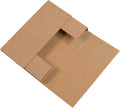 BOX USA Shipping Boxes Flat 12.125'L x 9.125'W x 2'H 50-Pack - Corrugated Cardboard Box for Moving, Mailing, Packing, Packaging and Storage