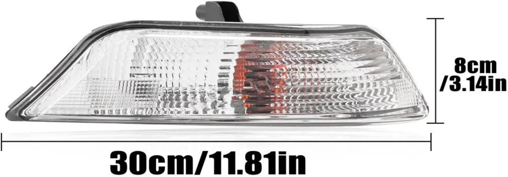 Dynamic Turn Signal Light For Mustang 2015 2016 2017 Car Front Bumper Corner Turn Signal Lights Headlights Indicator Lamp With Bulbs