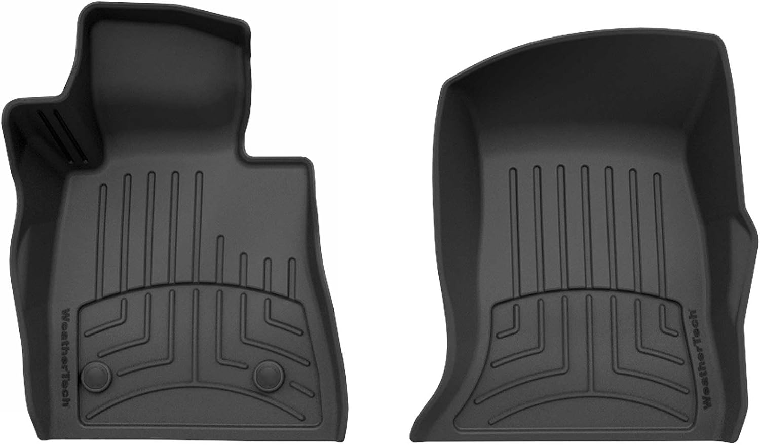 WeatherTech FloorLiner HP Custom Fit Floor Mats for Chevrolet Camaro 1st Row (449011IM), Black