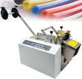 Heat-Shrink Tube Cutting Machine, Electric Tube Cable Pipe with LCD Display, Cutting Length 1-9999.9mm, for Sleeve Rubber/Plastic Tube, Safe to Use 100D