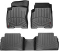 WeatherTech Custom Fit FloorLiners for Nissan Rogue, Rogue Select, 1st & 2nd Row (44135-1-2), Black