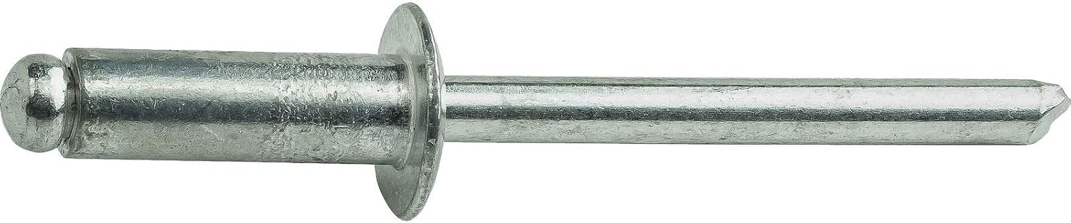 Aluminum Pop Rivets 1/4' x 3/8' Dome Head Blind 8-6 Gap .251-.375 Quantity 250 HQ