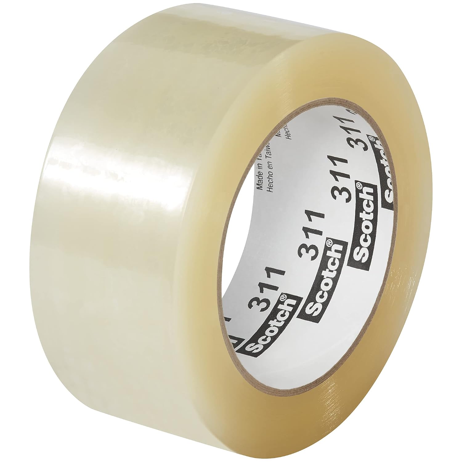 SCOTCH 2' x 110 yds Acrylic Packing Tape 2.5 Mil, Clear (36-Pack) Heavy Duty Packing Tape Rolls for Sealing Boxes at Home, Warehouse, & Office, Supplies for Packaging, Shipping, Moving