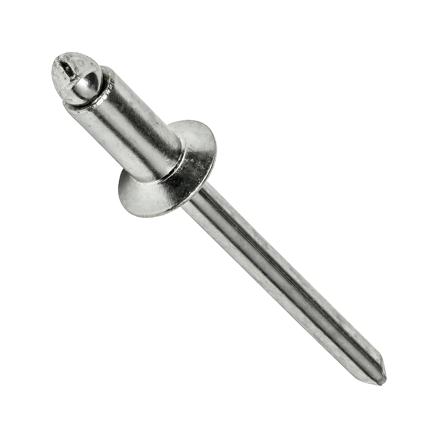 Stainless Steel Pop Rivets 1/8' x 5/16' Flat Countersunk Head Blind 4-5 Qty 500 Threaded Fasteners for Mechanical Repair Universal Multi-Purpose Replacement Parts