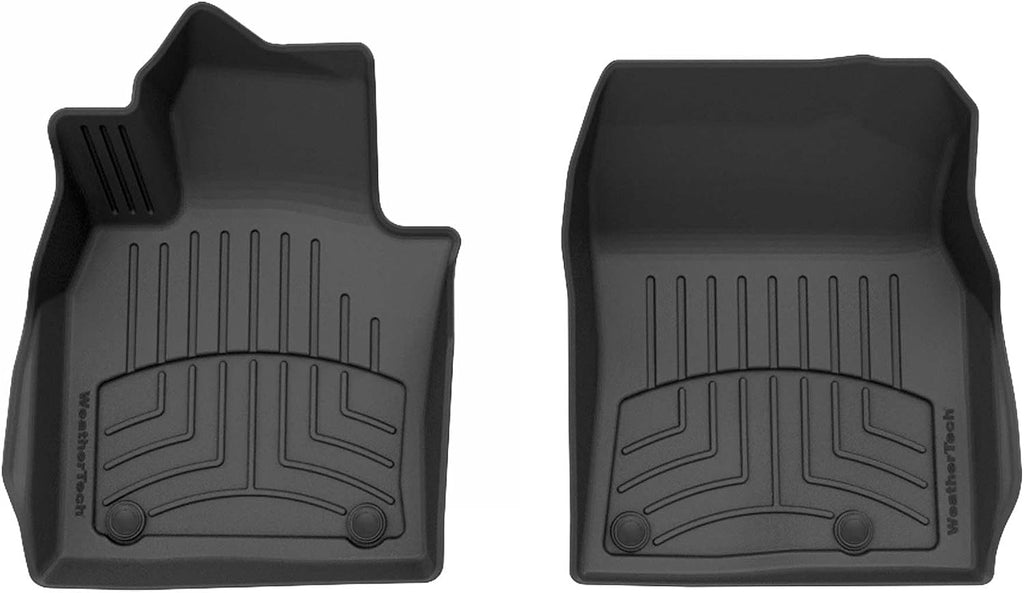 WeatherTech FloorLiner HP Custom Fit Floor Mats for Mazda CX-50, CX-30 1st Row (4417391IM), Black