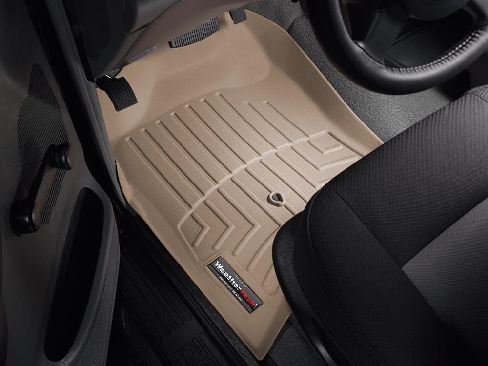 WeatherTech Custom Fit FloorLiners for Ford Ranger, Ranger, Ranger - 1st Row (450241), Tan