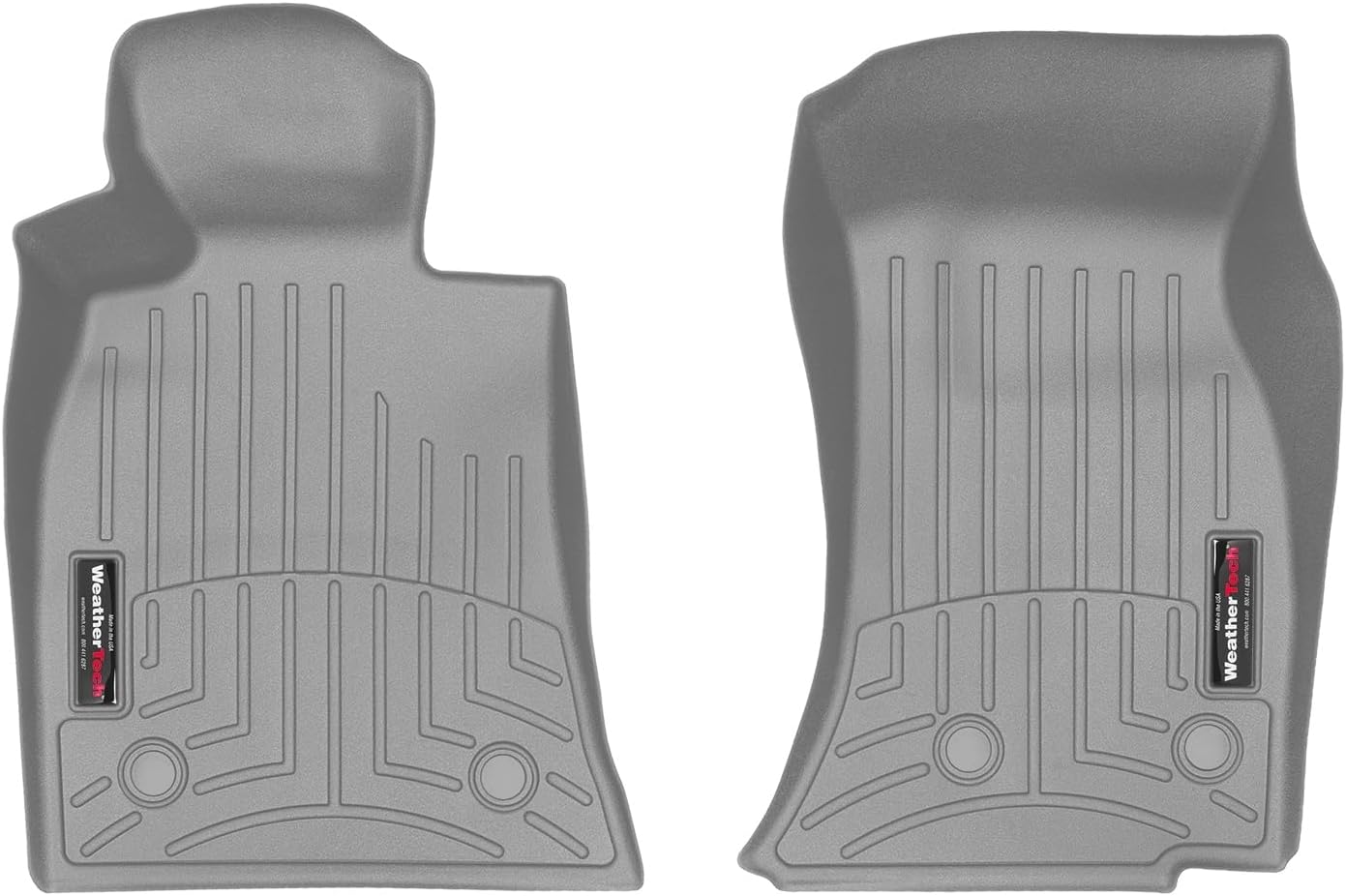 WeatherTech Custom Fit FloorLiners for Cadillac CTS, CTS, CTS - 1st Row (464971), Grey