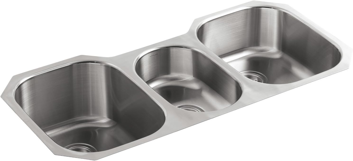 KOHLER Undertone Triple Ss Sink Rh