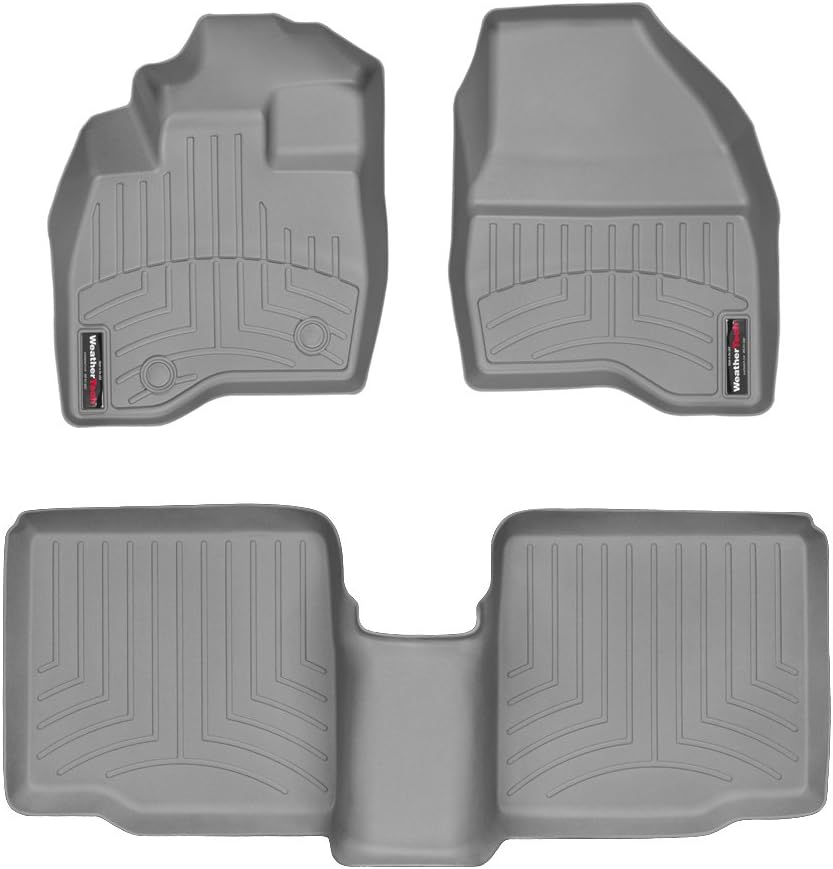 WeatherTech Custom Fit FloorLiners for Ford Explorer, Explorer, 1st & 2nd Row (467041-463592), Grey