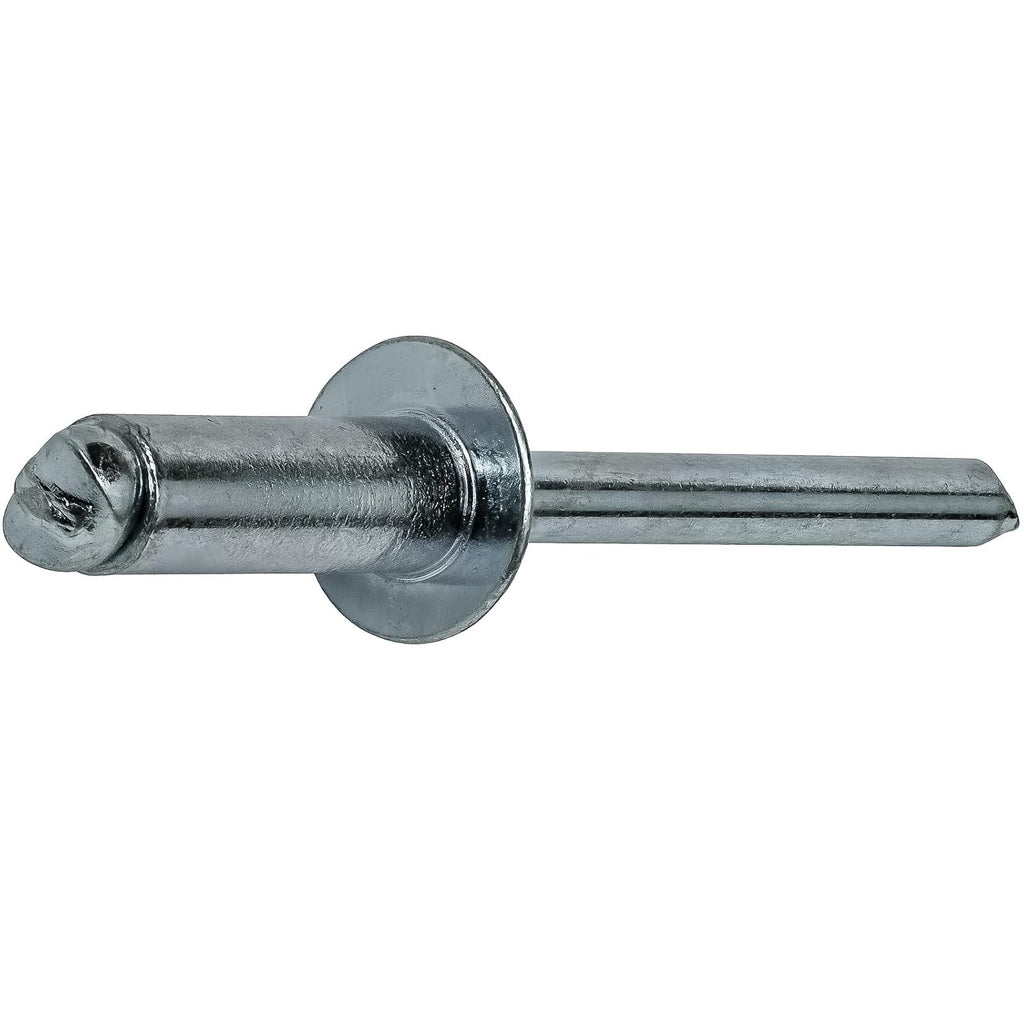 DIY Man - Pop Rivets 1/4' x 1/8' All Steel Dome Head Blind 8-2 Quantity 500 D&J