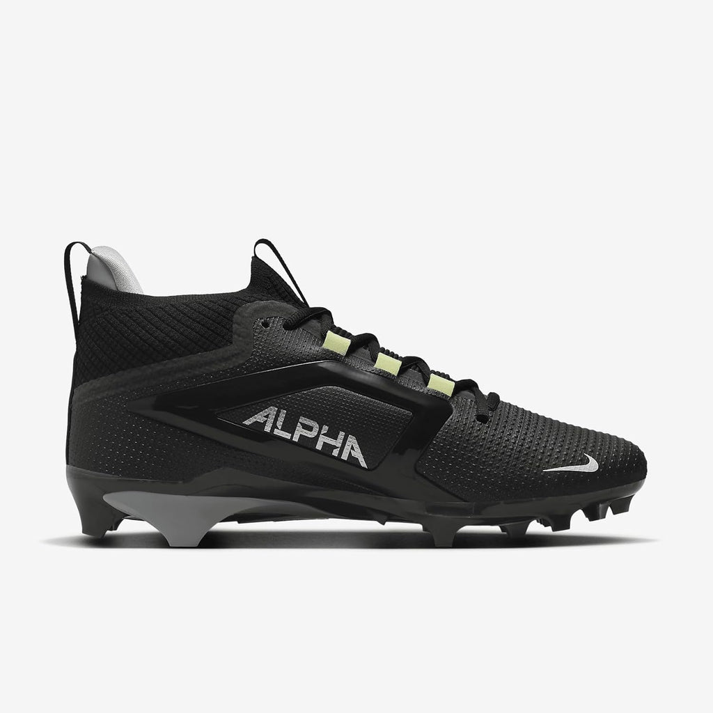 Nike Alpha Menace 4 Elite Football Cleats (FD7036-600, University Red/Team Red/Black/White)