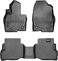 WeatherTech Custom Fit FloorLiners for Mazda CX-9, CX-9, CX-9-1st & 2nd Row (44972-1-2), Black