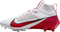 Nike Vapor Edge Pro 360 2 (Team Bank) Men's Football Cleats (FQ4044-105, White/Black/University Red) Size 14