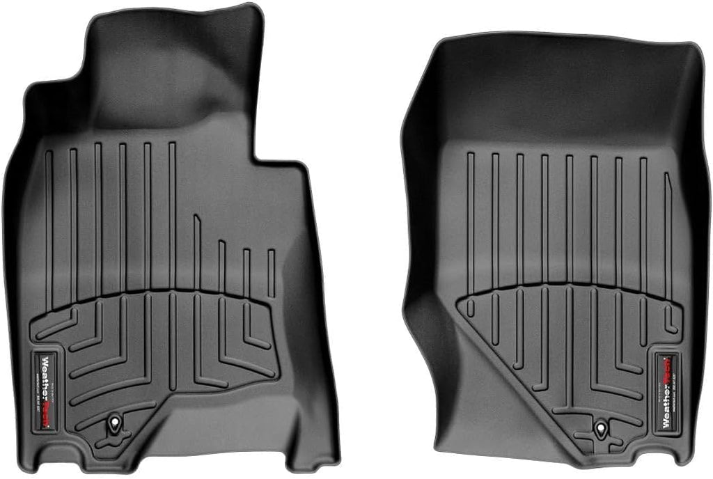WeatherTech Custom Fit FloorLiners for Infiniti G, G, 1st Row (441561), Black