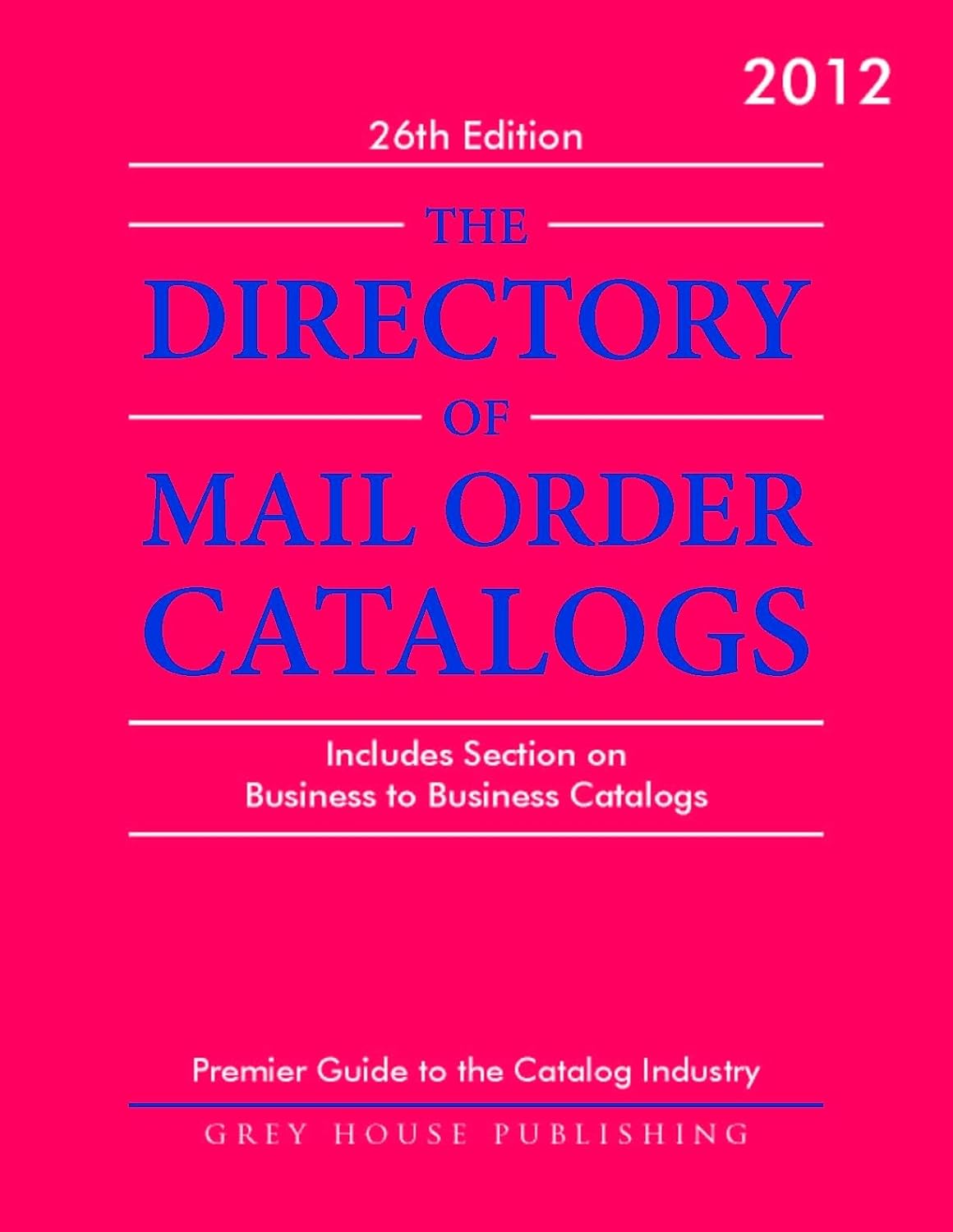 Directory of Mail Order Catalogs 2012