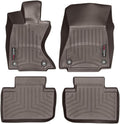 WeatherTech Custom Fit FloorLiners for Lexus is, is, 1st & 2nd Row (47575-1-2), Cocoa