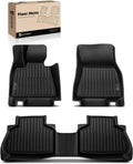 YHTAUTO Floor Mats Fit 2019-2026 BMW X5 G05 5-Passenger, TPE All Weather Car Mats Waterproof Anti-Slip Odorless Floor Liner, Interior Car Accessories Front & 2nd Row Liner