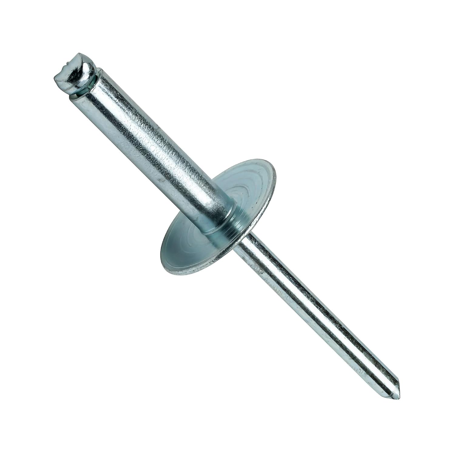Large Flange Pop Rivets 1/4' x 5/8' All Steel (8-10) Dome Head Qty 250 Threaded Fasteners for Mechanical Repair Universal Multi-Purpose Replacement Parts
