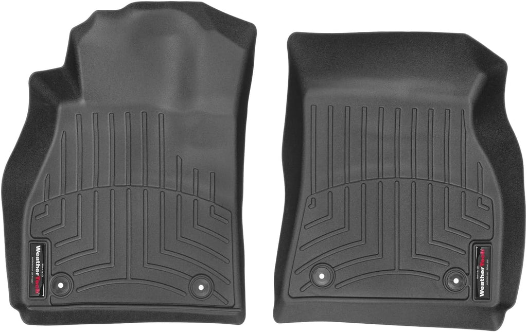 WeatherTech Custom Fit FloorLiners for Buick Lacrosse - 1st Row (449351), Black