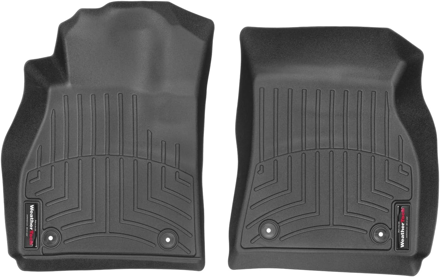 WeatherTech Custom Fit FloorLiners for Buick Lacrosse - 1st Row (449351), Black