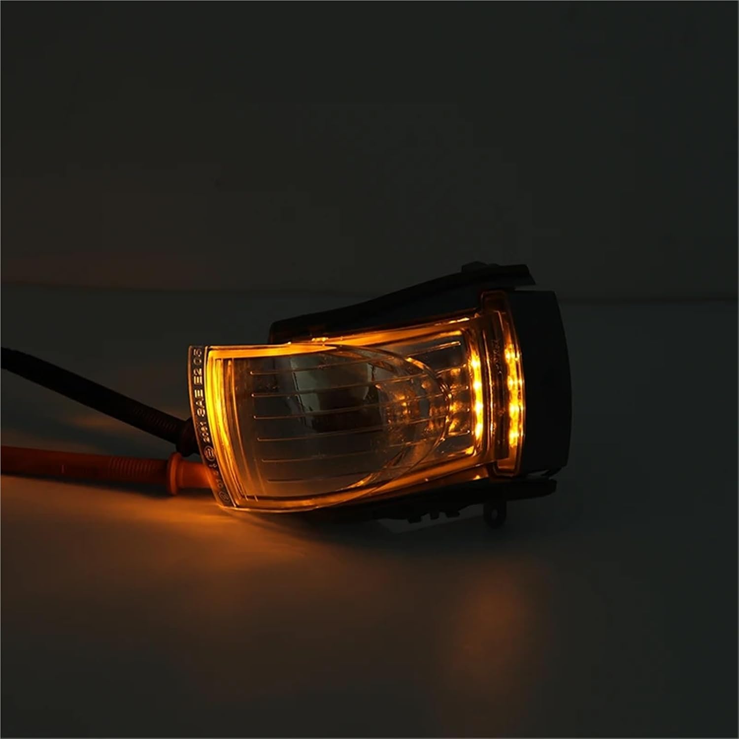 Rear Veiw Mirror Indicator Lamp Car Side Turn Signal Light 1C0949101E 1C0949102E Compatible with VW 2006 2007 2008 2009 2010(Right)