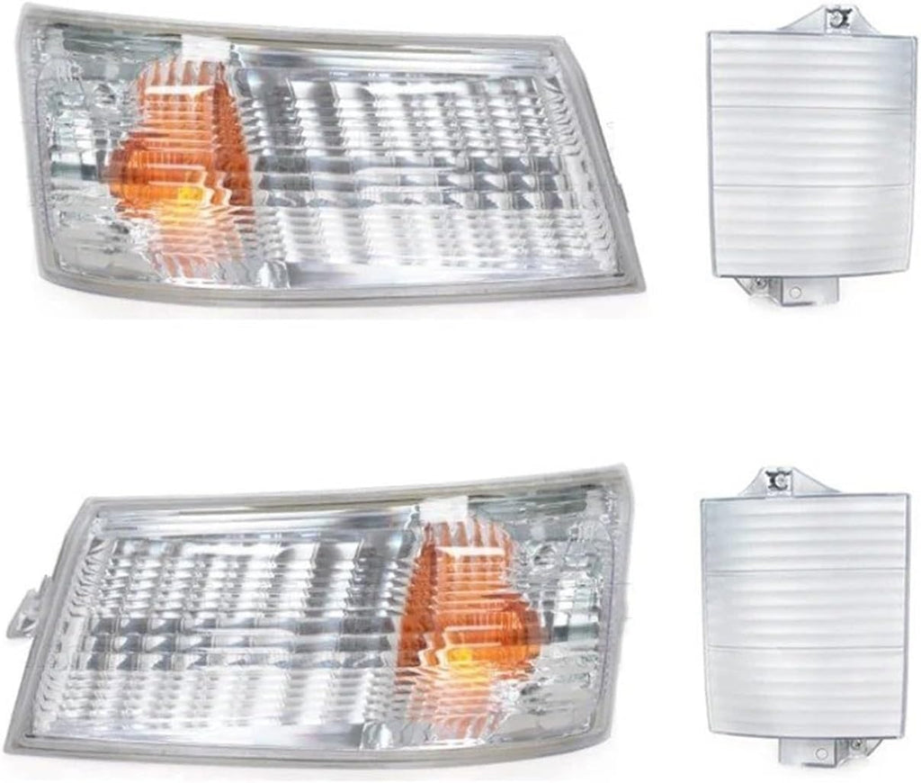 Car Headlights Corner Light Turn Signal Light Car Front Fog Light Headlights Indicator Lamp Assembly for Mitsubishi for Canter Fuso FE FG 2012-2015 2016 2017 2018 Car Head Lamp