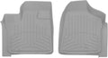 WeatherTech FloorLiner HP Custom Fit Floor Mats for Chrysler Town & Country Van, Grand Caravan - 1st Row (464211IM), Grey
