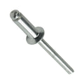 Aluminum Pop Rivets 1/8' x 3/8' Flat Countersunk Head Blind 4-6 Qty 5000 Durable Fasteners for Construction Automotive Repair Machinery Assembly Improvement Projects