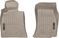 WeatherTech Custom Fit FloorLiners for Cadillac ATS, CTS, CTS - 1st Row (454971), Tan