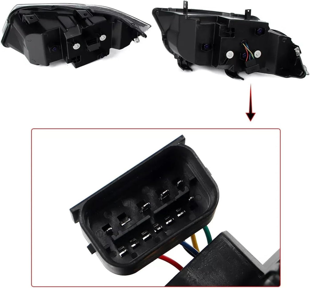 LED Headlight Compatible With BMW 3 Series E90 E91 2009-2012 Headlamp Assembly Head Lamps Assembly Left Right Car Lights Automotive Lamp