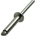 Stainless Steel Pop Rivets 1/4' x 3/4' Dome Head Blind 8-12 Quantity 500 Fastener Set LS24049F