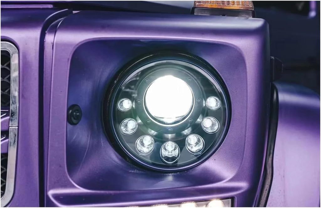 Car Lights Compatible With Mercedes Benz G500 2020-22 LED Headlight Projector Lens 2005-08 Headlamp Front DRL Signal Car Accessorie
