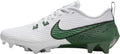 Nike Men's Vapor Edge Speed 360 2 Molded Football Cleats (DA5455-102, White/White/Pure Platinum/Metallic Silver)