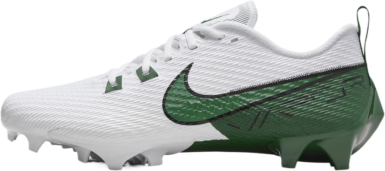 Nike Men's Vapor Edge Speed 360 2 Molded Football Cleats (DA5455-102, White/White/Pure Platinum/Metallic Silver)